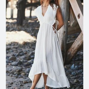 NWT Anthropologie 2X The Silvana High Low Dress